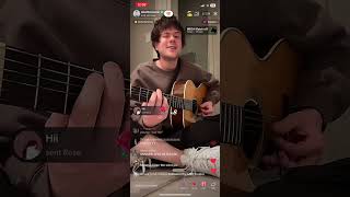 Alec Benjamin  King sized bed extended  found via tiktok livestream [upl. by Naaman]