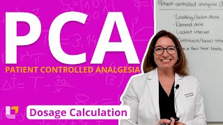 Patient Controlled Analgesia PCA Dosage Calculation for Nursing Students  LevelUpRN [upl. by Avihs]