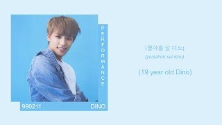 SEVENTEEN 세븐틴  DINO  ZERO 0 MIXTAPE VOL 13 Color coded HanRomEng Lyrics가사 [upl. by Munroe]