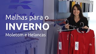 Malhas para inverno  Moletom e Helancas  Quatro K Têxtil [upl. by Behre]