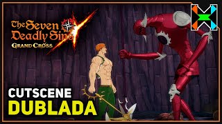 NANATSU GC DUBLADO  Escanor Vs Galand amp Melascula [upl. by Peery]