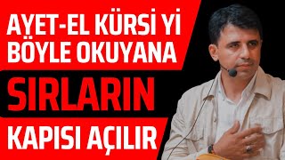 Ayetel Kürsiyi böyle okuyana quotSırlarquot açılır Abdullah Yuyucu [upl. by Semadar]