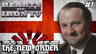 George Jellicoe Will Rebuild England Hearts of Iron 4  TNO Last Days Of Europe England 1 [upl. by Assilav]