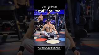 hips flexible⁉️  hip mobility  hip flexibility  mobility challenge💥shorts joinfitnessclub [upl. by Chance]