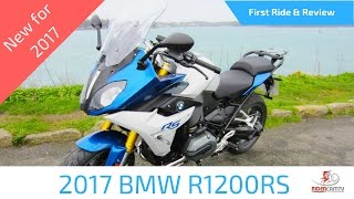 2017 BMW R1200 RS First Ride and Review  A great versatile bike [upl. by Eirroc]