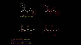 Nomenclatura de alquenos  Química orgánica  Khan Academy en Español [upl. by Anilah]