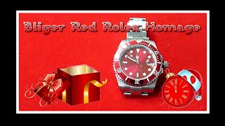 Bliger  Rolex Submariner  Homage review One to put it on your Christmas list maybe [upl. by Bachman406]