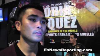 Brian Viloria on Fighting Tyson Marquez [upl. by Anerehs]