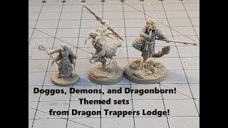 Doggos Demons and Dragonborn oh my Dragon Trappers Lodge [upl. by Akinam]