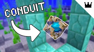 How to Activate a Conduit in Minecraft All Versions [upl. by Inattirb422]