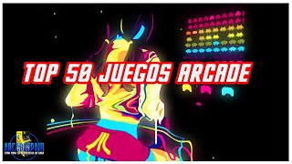 Top 50 juegos arcades 🕹️ PORTABLE 🕹️ [upl. by Sukcirdor263]