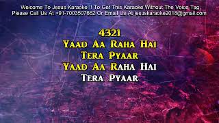 Evergreen Bollywood Medley Karaoke With Lyrics [upl. by Gabe]