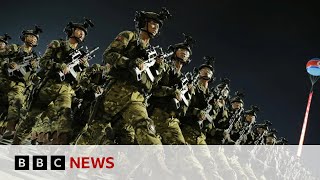 North Korea sends troops to fight with Russia in Ukraine Seoul says  BBC News [upl. by Kcirreg19]