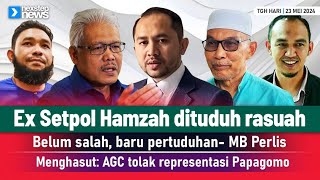 TERKINI Ex Setpol Hamzah Zainudin dituduh rasuah  Belum salah baru pertuduhan  MB Perlis [upl. by Derreg]