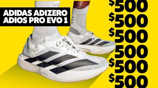 100 Per Ounce Adidas Adizero Adios Pro Evo 1  First Thoughts on the Shoe [upl. by Aihpled187]