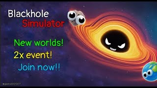 🌌СИМУЛЯТОР ЧЁРНОЙ ДЫРЫ🌌  ROBLOX  BLACK HOLE SIMULATOR [upl. by Kovacs101]