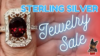 STERLING SILVER JEWELRY SALETHE REST OF THE RINGS AND MORE [upl. by Redmund]