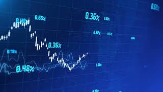 3d stock market investment graph city skyline [upl. by Morrell]