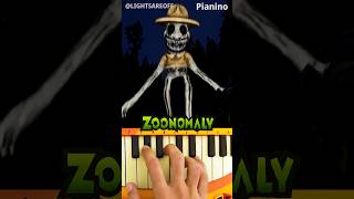 Zoonomaly Official Release Trailer LIGHTSAREOFF Piano Tutorial [upl. by Culver]