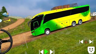 Coach Bus Simulator India Off Road Bus Game Simulator Gameplay Part 19 [upl. by Tabbie482]