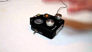 RC CIRCUIT BENT OPTO THEREMIN PULSE PATTERN DRONE SYNTHESIZER [upl. by Fabian18]