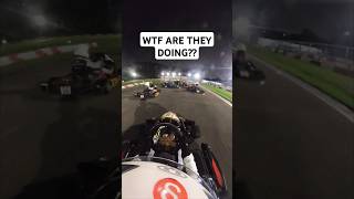 CHAOS ON TRACK 🥴 gokarting kartracing karting [upl. by Erbua]