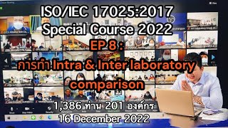 17025 Special course EP 8  การทำ Intra  laboratory amp Inter  laboratory comparison [upl. by Adnael]