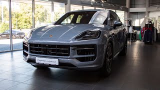 Cayenne EHybrid II 2024 Arctic Grey BlackBarrique Red [upl. by Aicsile]