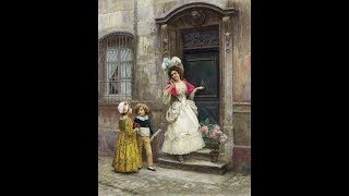 Jules Girardet 18561938 French artist ✽ Romantic music [upl. by Ainezey208]