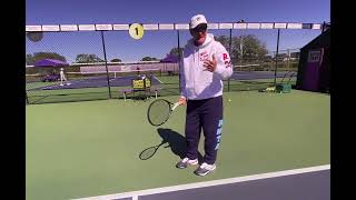 Understanding the correct position on the pinpoint serve by Rick Macci [upl. by Primo499]