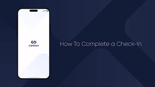 Carbon 101  How To Complete A Check In [upl. by Aznecniv500]