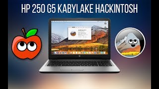 HP 250 G5 Kabylake Hackintosh  Mac OS High Sierra [upl. by Esdnyl22]