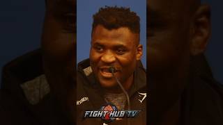 Francis Ngannou FIRST WORDS on KNOCKOUT loss to Anthony Joshua [upl. by Eladnor]