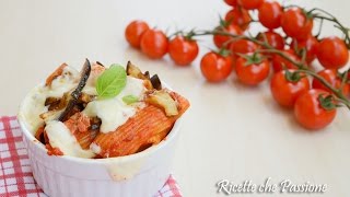 Pasta alla norma a modo mio  Pasta con melanzane  Ricette che Passione [upl. by Eelac802]