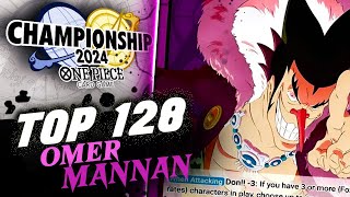 TOP 128 FOXY  OMER M  LIVERPOOL CHAMPIONSHIP FINALS 2024  ONE PIECE CARD GAME [upl. by Sandy856]