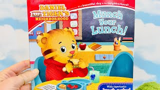 MUNCH YOUR LUNCH Daniel Tiger’s Neighbourhood Story Read Aloud Along [upl. by Meyer]