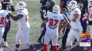 Highlights From Footballs Win Over Western Carolina [upl. by Farl965]