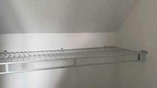 Closetmaid® Closet Shelf with Rod Review What You Need to Install Wire Shelf Save You Time [upl. by Dnalloh]