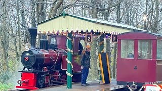 Bredgar and Wormshill Light Railway  Father Christmas Experience  091223 [upl. by Kimberlyn]