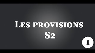 Comptabilité générale S2 Darija  les provisions Partie 1 [upl. by Parthinia]