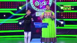 Pathinalam Ravu Season2 Epi73 Part2 Adil singing with Liji in 5th stage Duet song round [upl. by Secundas]