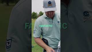 Bryson showing off his new putter and how it adds top spin brysondechambeau golf golfshorts [upl. by Olympe263]