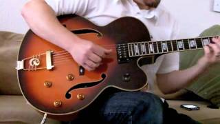 Cort LCS1 Larry Coryell Signature Guitar Review [upl. by Dannye]