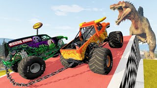 BeamNG Crazy Car Crashes and Jumps LIVE 20  Random Vehicles Total Destruction  Griffs Garage [upl. by Atenahs]