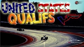 F1 2013  Grand Prix des EtatsUnis Austin  Qualifications  Saison 2 [upl. by Aiclef73]