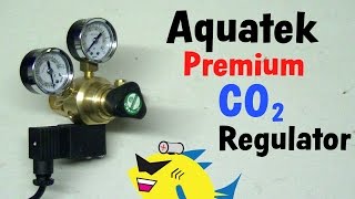 Aquatek Premium Regulator Aquarium Pressurized CO2 System [upl. by Palocz133]