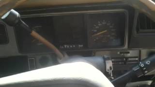 1980 holden hz kingswood 202 start up [upl. by Guise]