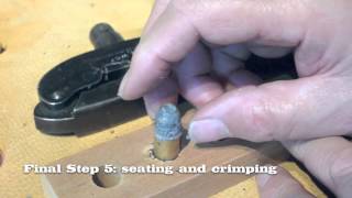 Reloading Using a Century Old Winchester Model 1882 Tool [upl. by Llemmart]