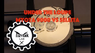 Under the loupe Miyota 9000 vs Sellita sw300 [upl. by Ojoj]