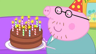 Peppa Pig Nederlands  Papas verjaardag  Tekenfilms voor kinderen [upl. by Enybor]